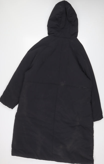 Mens UK Size L Marks and Spencer Grey Quilted Coat