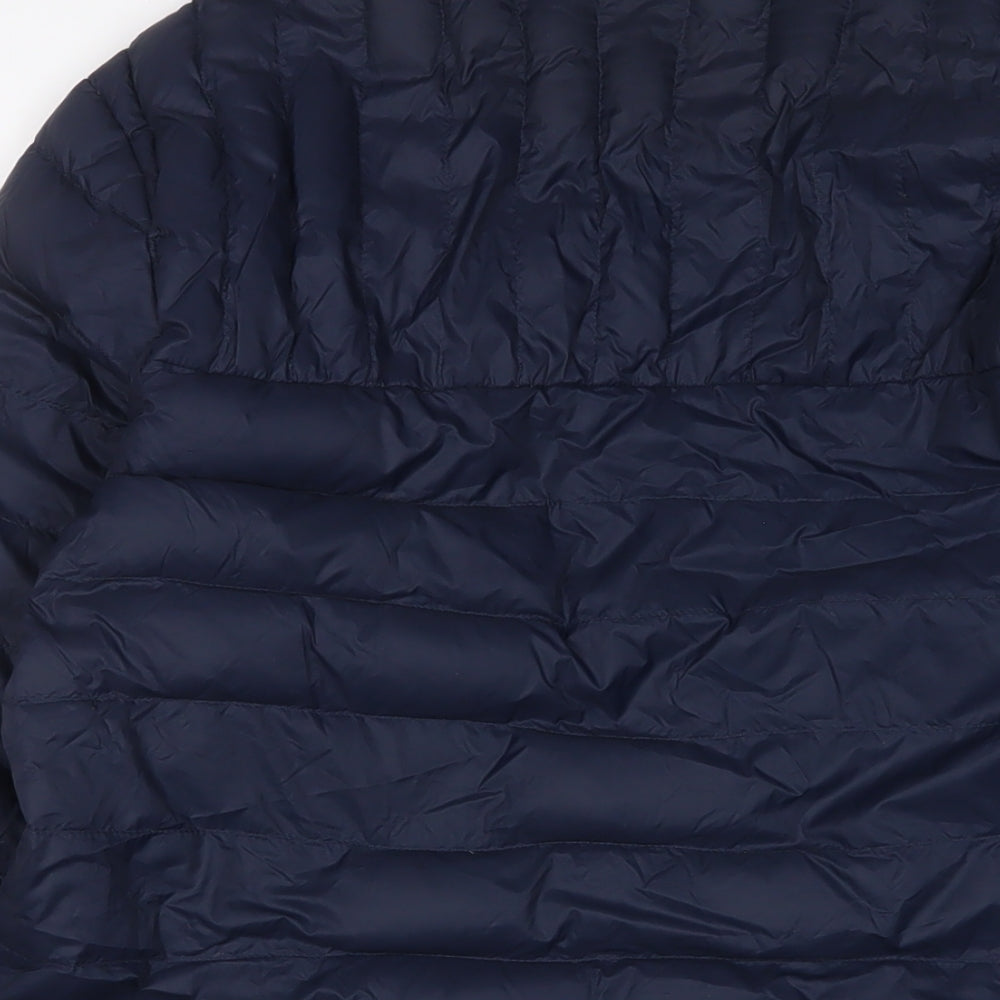 Mens UK Size S Marks and Spencer Blue Puffer Jacket
