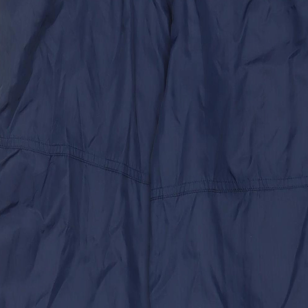 NEXT Mens Blue Nylon Sweatpants Trousers Size M L30 in Regular Drawstring