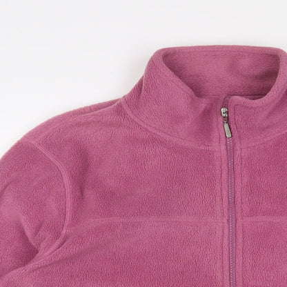 Active Womens Pink Jacket Size 18 Zip