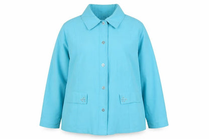 Womens UK Size 22 klassik Blue Jacket