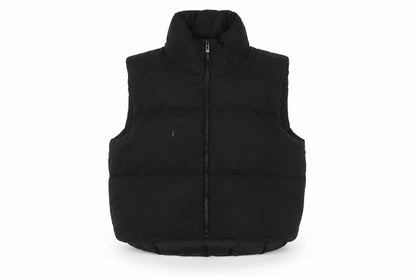 Risin Womens Black Gilet Jacket Size L Zip