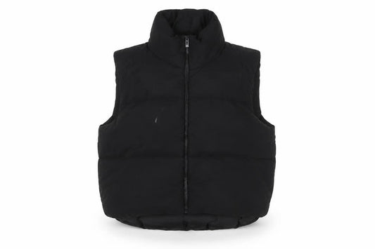 Risin Womens Black Gilet Jacket Size L Zip