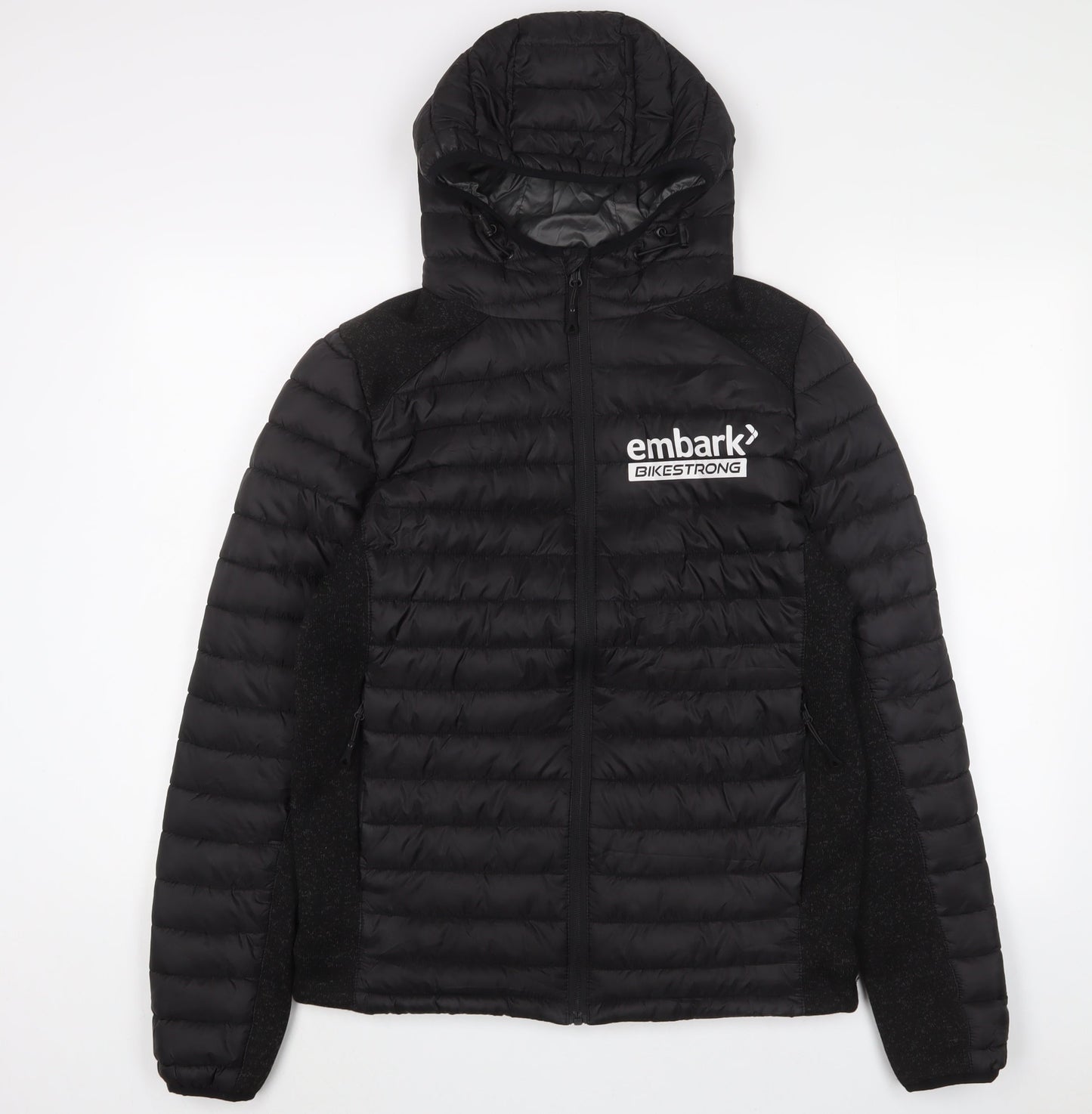 Mens UK Size S EMBARK Black Puffer Jacket