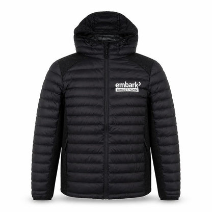 Mens UK Size S EMBARK Black Puffer Jacket