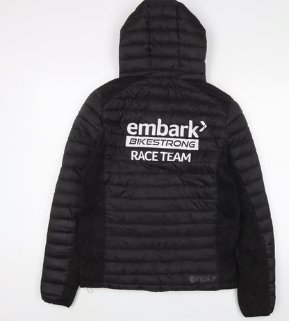 Mens UK Size S EMBARK Black Puffer Jacket