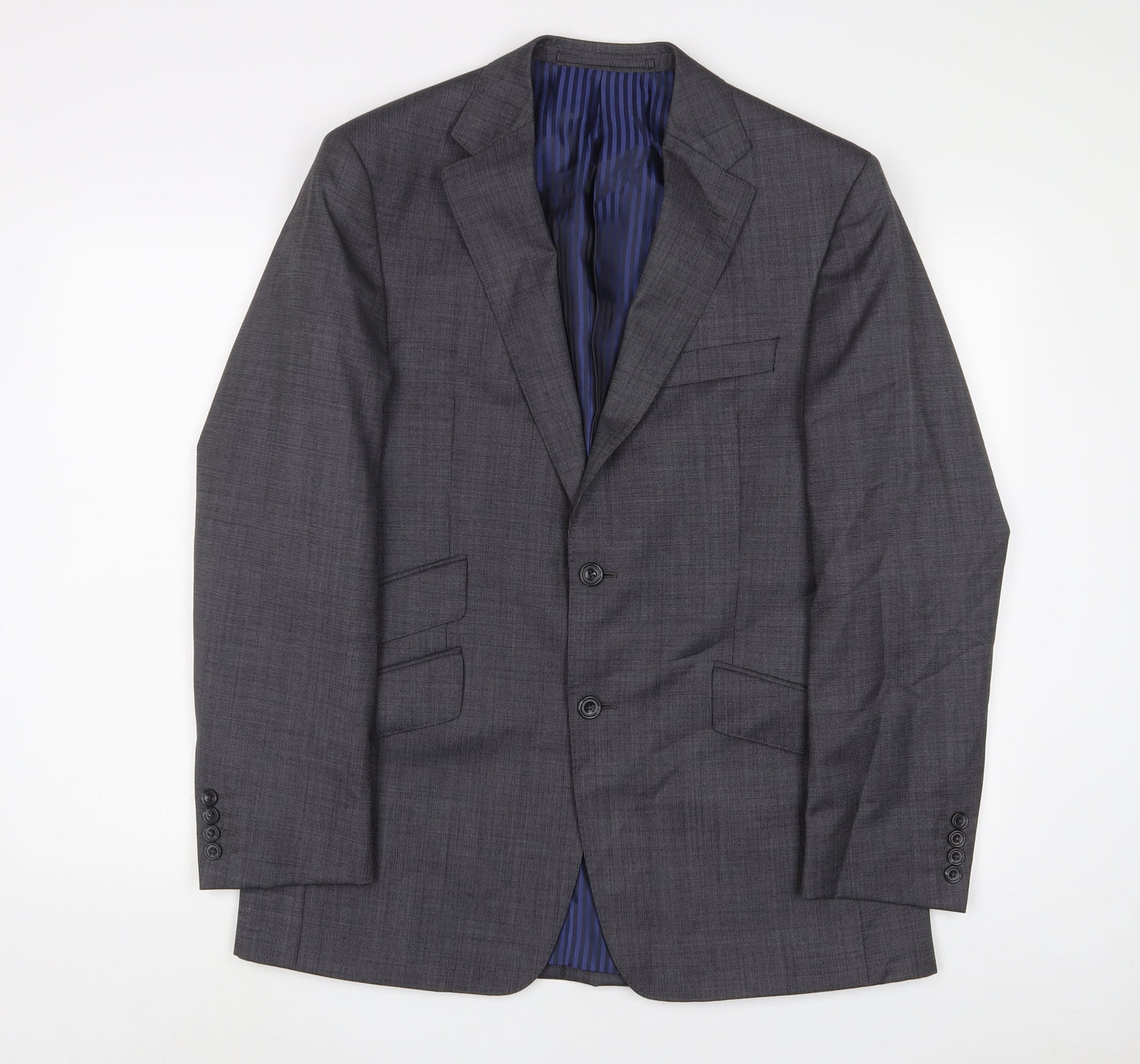 Mens UK Size 40 Marks and Spencer Regular Grey Suit Jacket