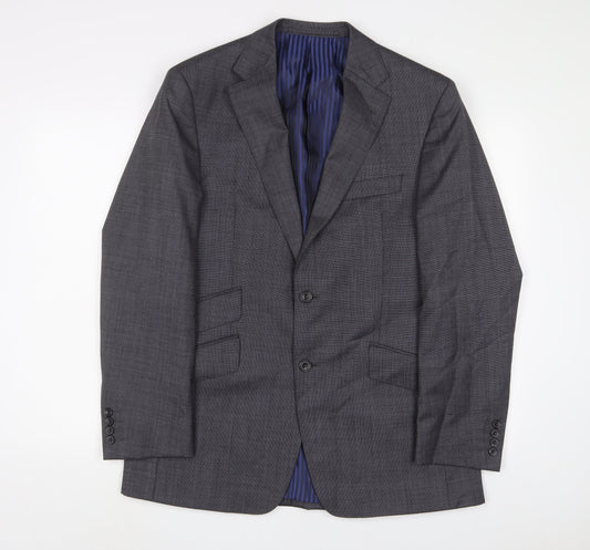 Mens UK Size 40 Marks and Spencer Regular Grey Suit Jacket