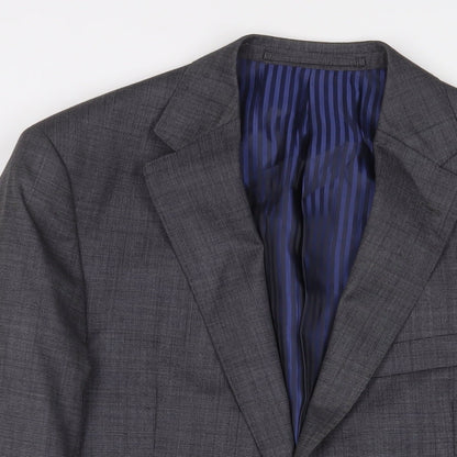 Mens UK Size 40 Marks and Spencer Regular Grey Suit Jacket