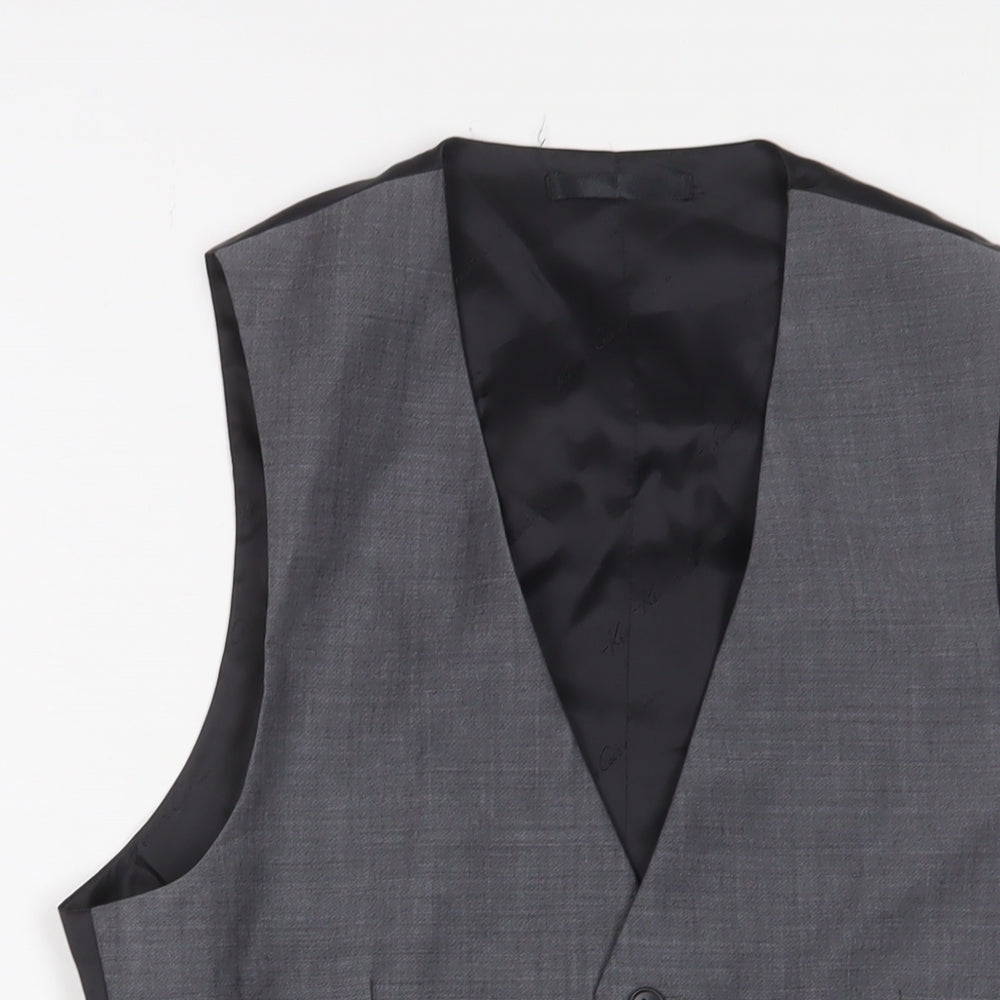 Mens UK Size 38 Kenneth Cole Regular Grey Suit Jacket