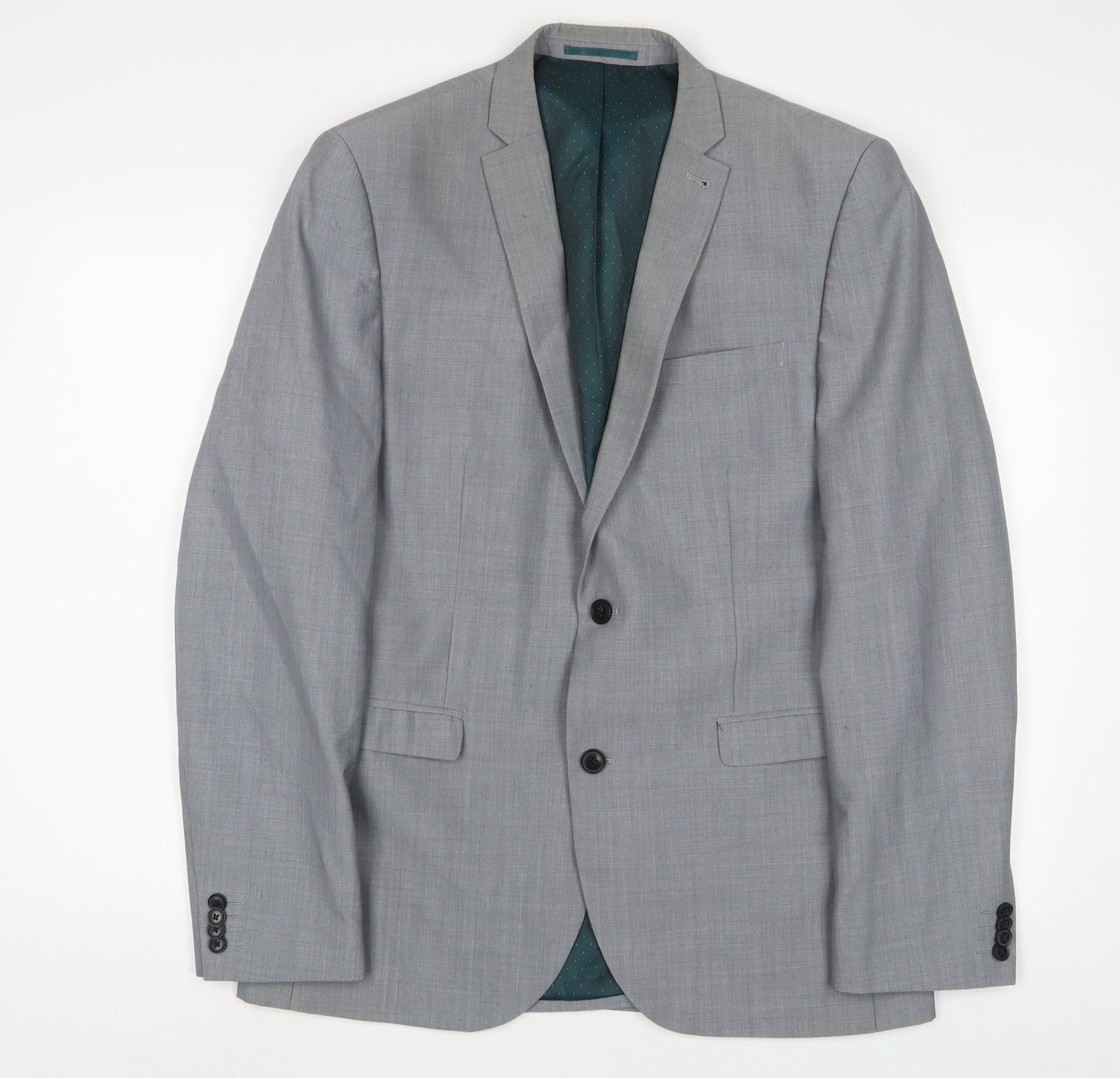 Mens UK Size 42 NEXT Regular Grey Suit Jacket