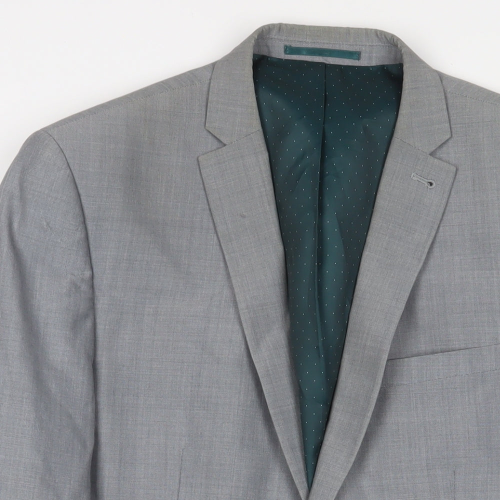 Mens UK Size 42 NEXT Regular Grey Suit Jacket