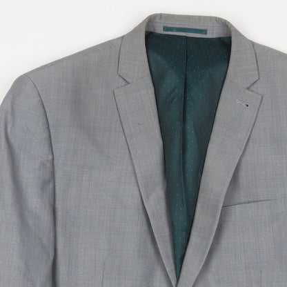 Mens UK Size 42 NEXT Regular Grey Suit Jacket