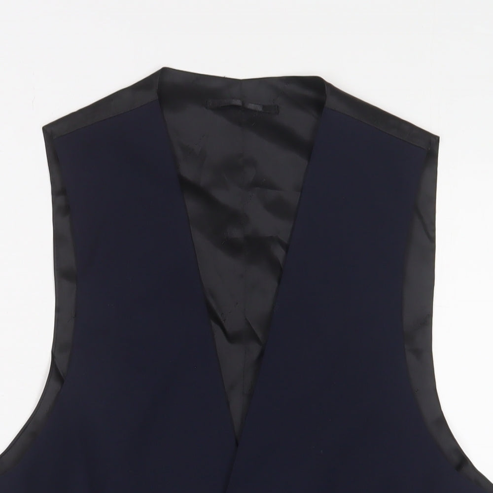 Mens UK Size 38 Kenneth Cole Regular Blue Suit Jacket