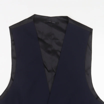 Mens UK Size 38 Kenneth Cole Regular Blue Suit Jacket