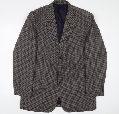 Mens UK Size 44 HR Tailoring Regular Brown Suit Jacket