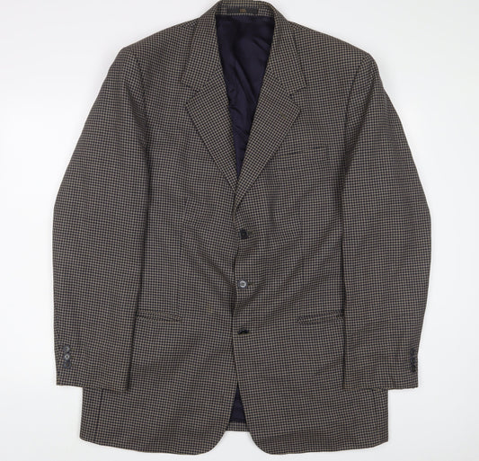 Mens UK Size 44 HR Tailoring Regular Brown Suit Jacket