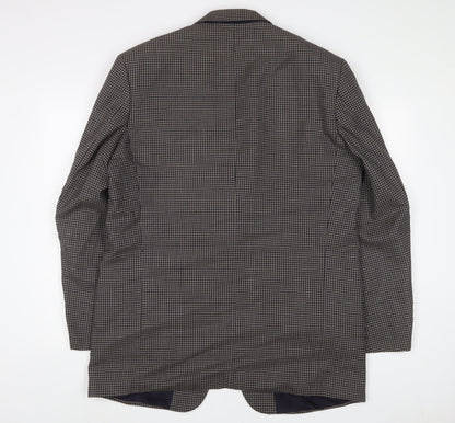 Mens UK Size 44 HR Tailoring Regular Brown Suit Jacket