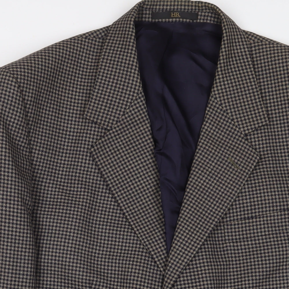 Mens UK Size 44 HR Tailoring Regular Brown Suit Jacket