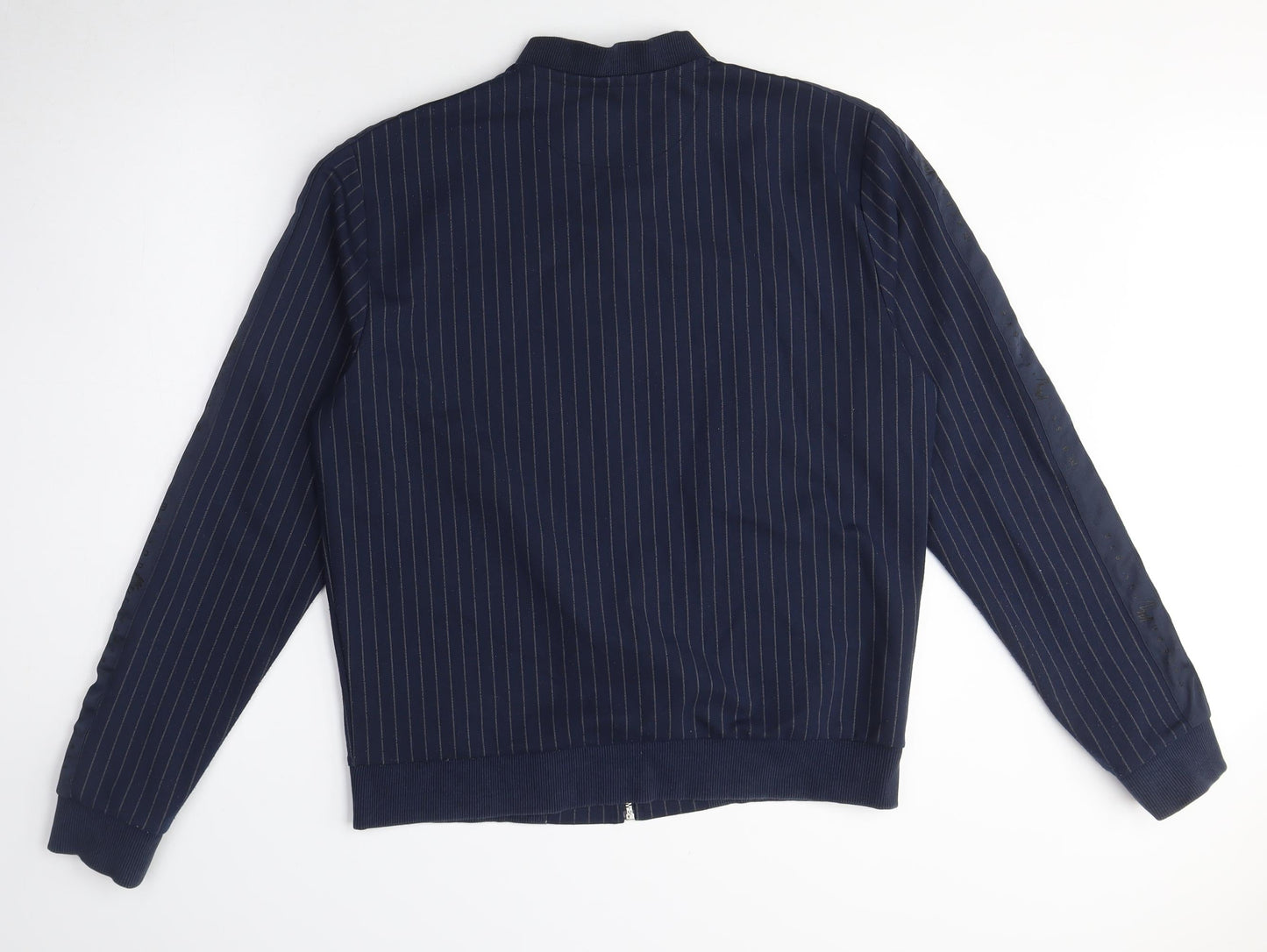 Womens UK Size S River Island Blue Bomber Jacket