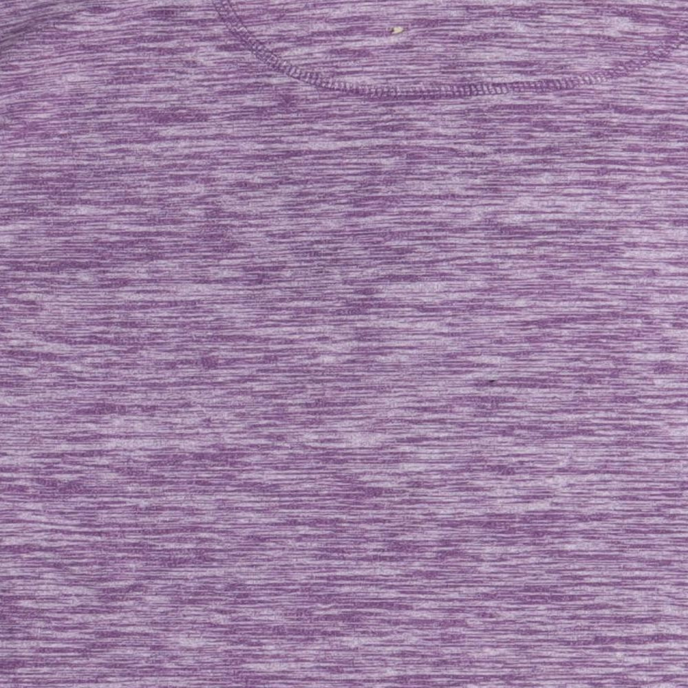 Womens UK Size M Mountain Warehouse Purple Henley Sweatshirt