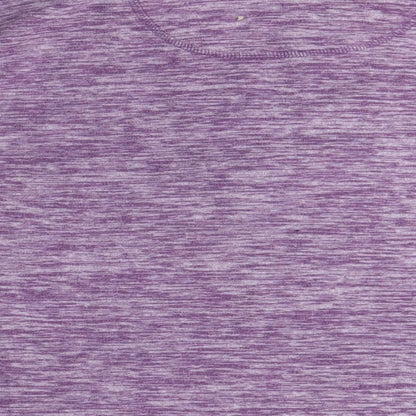 Womens UK Size M Mountain Warehouse Purple Henley Sweatshirt