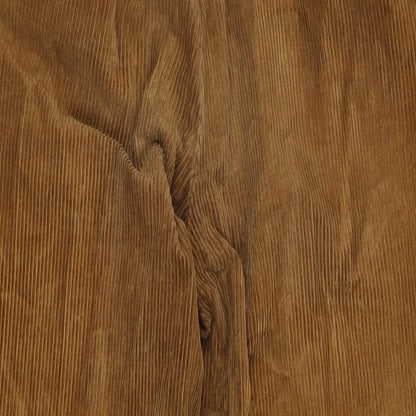 Peter Christian Mens Brown Cotton Blend Trousers Size 34 in L28 in Regular Zip