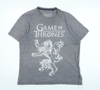 Womens UK Size M NEXT Grey Basic T-Shirt