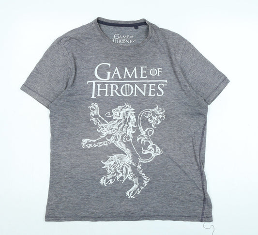 Womens UK Size M NEXT Grey Basic T-Shirt