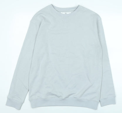 Marks and Spencer Girls Grey Polyester Pullover Sweatshirt Size 15-16 Years