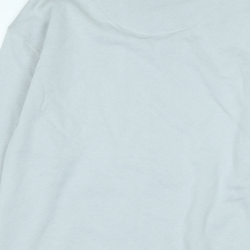 Marks and Spencer Girls Grey Polyester Pullover Sweatshirt Size 15-16 Years