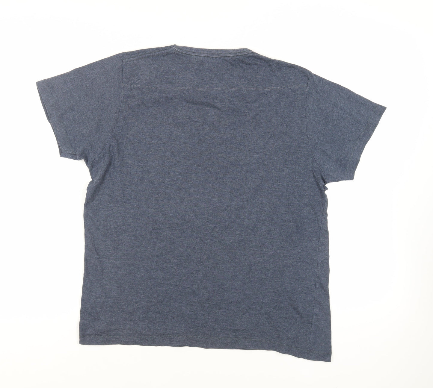 Mens UK Size L French Connection Blue  T-Shirt