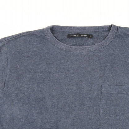 Mens UK Size L French Connection Blue  T-Shirt