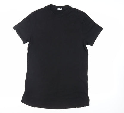 Womens UK Size L ASOS Black Basic T-Shirt