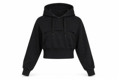 Womens UK Size 8 ASOS Black Pullover Hoodie