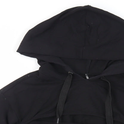 Womens UK Size 8 ASOS Black Pullover Hoodie