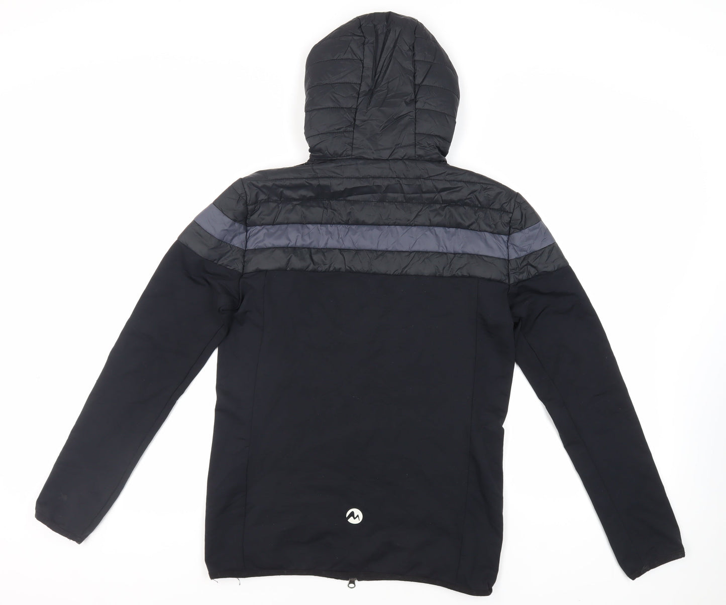 Mens UK Size S Martini Black Quilted Coat