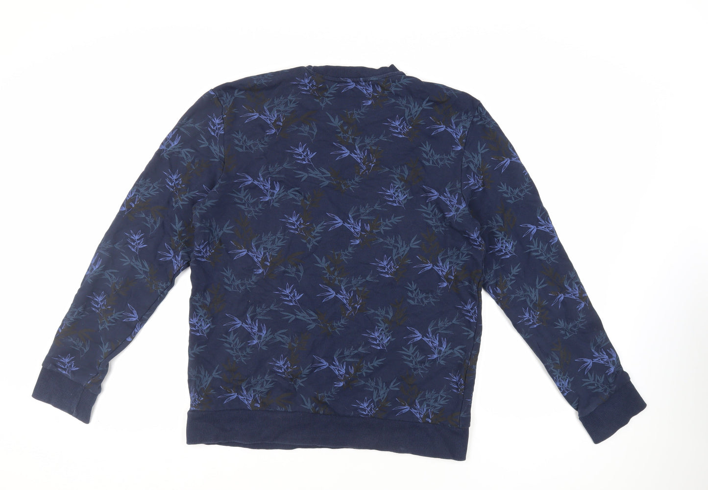 Mens UK Size L NEXT Blue Pullover Sweatshirt
