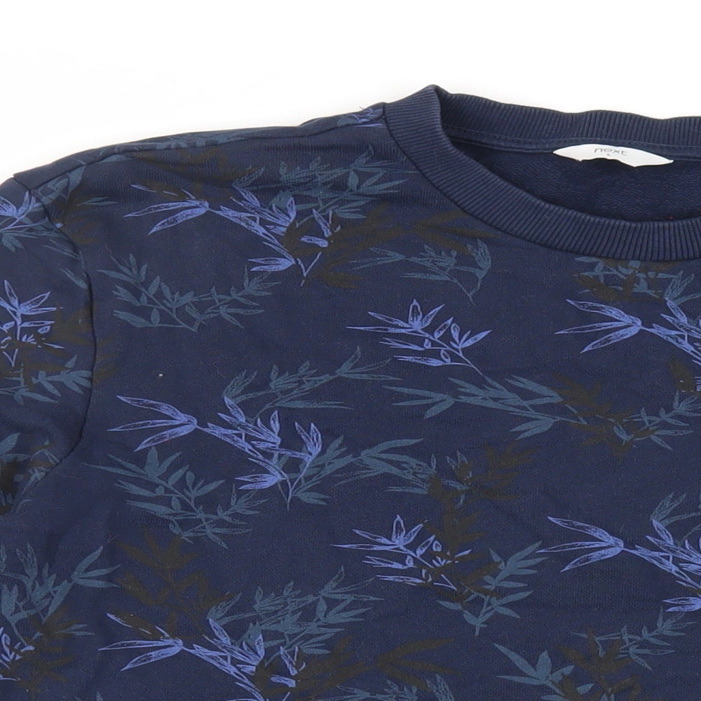Mens UK Size L NEXT Blue Pullover Sweatshirt