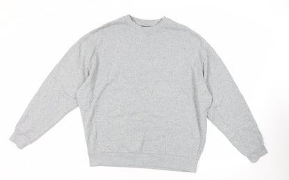 Womens UK Size M ASOS Grey Pullover Sweatshirt