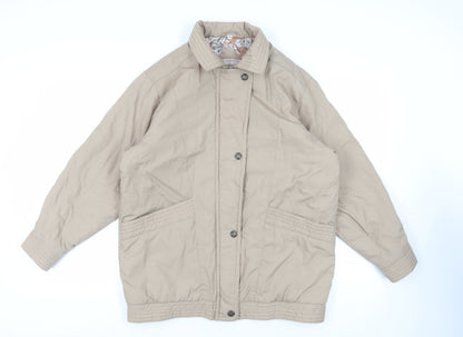 Womens UK Size M Eleganzé Beige Jacket