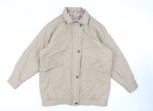 Womens UK Size M Eleganzé Beige Jacket
