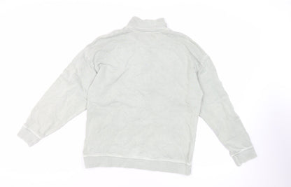 Womens UK Size 8 Marks and Spencer Green Pullover Sweatshirt