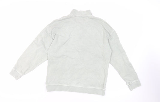 Womens UK Size 8 Marks and Spencer Green Pullover Sweatshirt