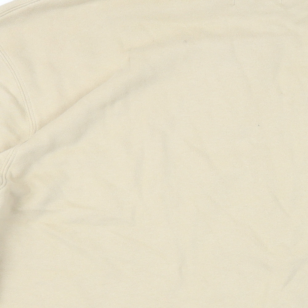 Topman Mens Beige Cotton Pullover Sweatshirt Size M