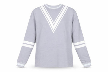Unique 21 Womens Grey Cotton Pullover Sweatshirt Size 14 Pullover