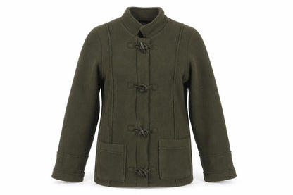 Marks & Spencer Womens Green Jacket Size 8 Zip