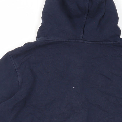 Womens UK Size 8 Marks and Spencer Blue Full Zip Hoodie