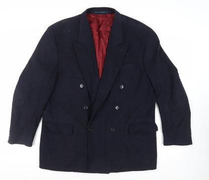Mens UK Size 44 Burton Regular Blue Suit Jacket