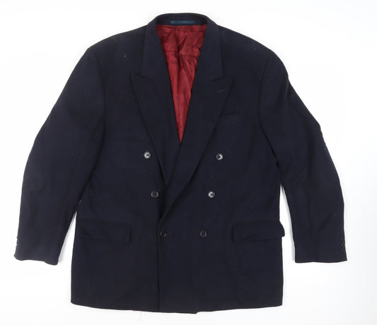 Mens UK Size 44 Burton Regular Blue Suit Jacket